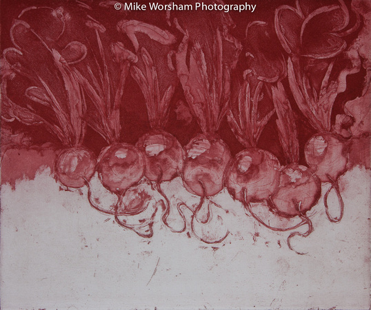 Gift From A Neighbor, Intaglio Etching